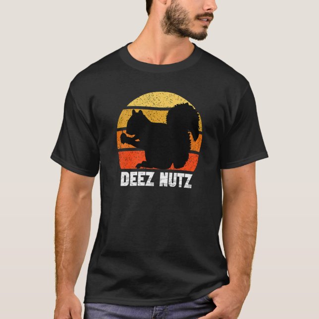 Camiseta Navidades de Deez Nutz Gopher diciendo Dees Nutz F (Anverso)