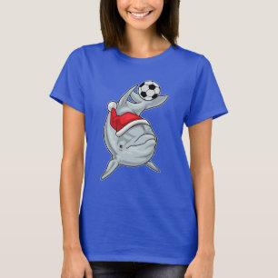 Camiseta Navidades de delfines