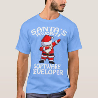 Camiseta Navidades de desarrolladores de software favoritos