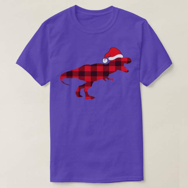 Camiseta navidades de dinosaurios (Diseño del anverso)