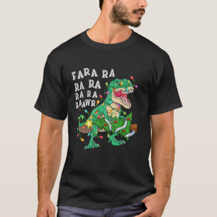 Camiseta Navidades de dinosaurios alumbran a Ra Rawr Tree R