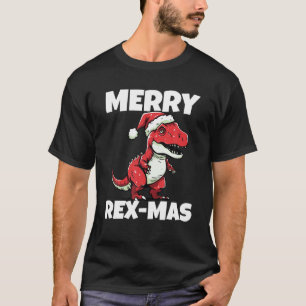 Camiseta Navidades de dinosaurios Dino Lover Santa Claus Xm