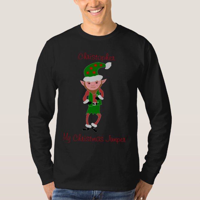 Camiseta Navidades de diseño de Elf (Anverso)