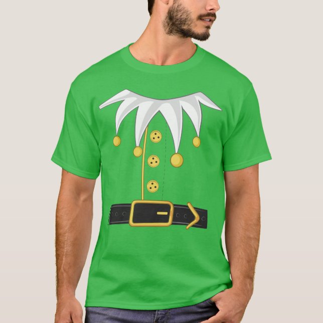 Camiseta navidades de disfraces de elf (Anverso)