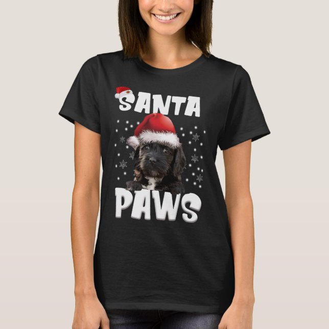 Camiseta Navidades de Diversión Apoo Iluminan Perro Perro P (Anverso)
