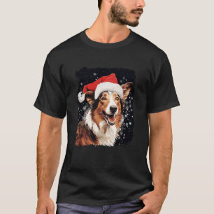 Camiseta Navidades de Dog Smooth Collie Sweatshirt