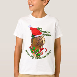 Camiseta Navidades de Dogue de Bordeaux