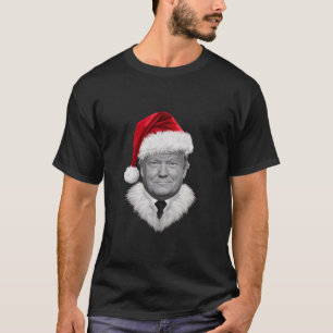 Camiseta Navidades de Donald Trump curioso regalo de Santa 