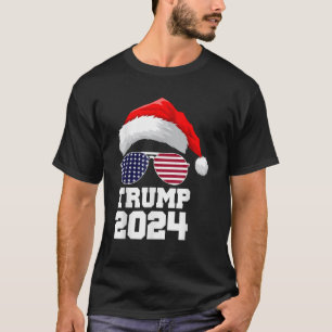 Camiseta Navidades de Donald Trump: Funny MAGA santa hat