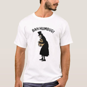 Camiseta Navidades de Ebenezer Scrooge Bah Humbug ShirtRetr