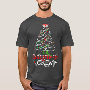 Camiseta NAVIDADES de emergencias Equipo de Xmas Enfermeras