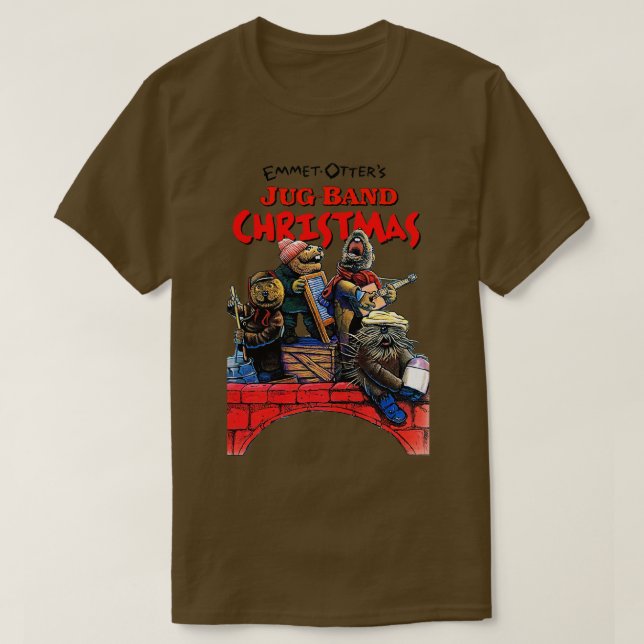 Camiseta Navidades de Emmet Otters Jug (Diseño del anverso)