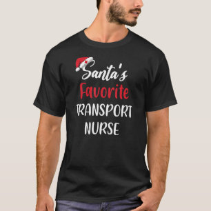 Camiseta Navidades de enfermeras de transporte favoritos de