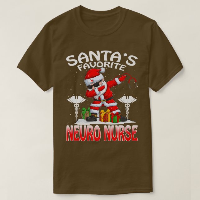 Camiseta Navidades de enfermeras favoritas del buró de amig (Diseño del anverso)