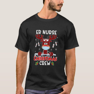Camiseta NAVIDADES de enfermería de ER Equipo de Enfermería