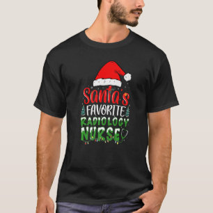 Camiseta Navidades de enfermería de radiología favorita de