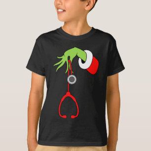 Camiseta Navidades de enfermería Stethoscope Enfermeras de 