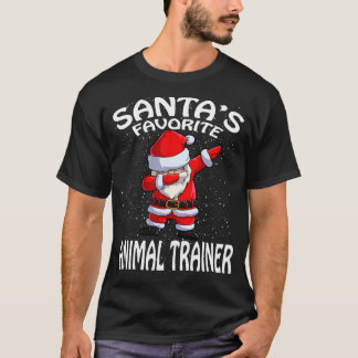 Camiseta Navidades de entrenamiento de animales favoritos d