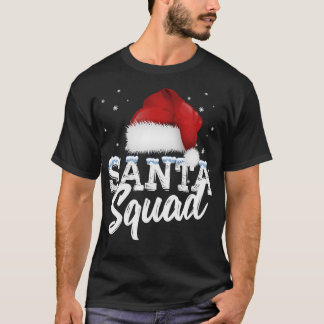 Camiseta Navidades de equipo Santa Squad familia coincidien