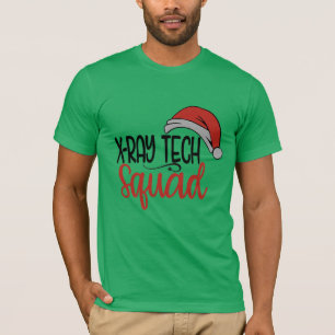 Camiseta Navidades de equipos de tecnología de Santa Cruz d