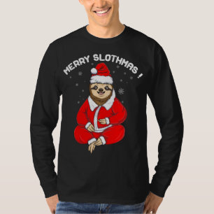 Camiseta Navidades de eslóganes dulces en pijama