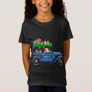 Camiseta Navidades de estantes cortos, refugios con Santa S