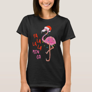 Camiseta Navidades de Fa La La Flamingo