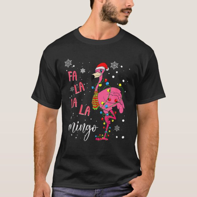 Camiseta Navidades de Fa La Mingo Santa Hat (Anverso)