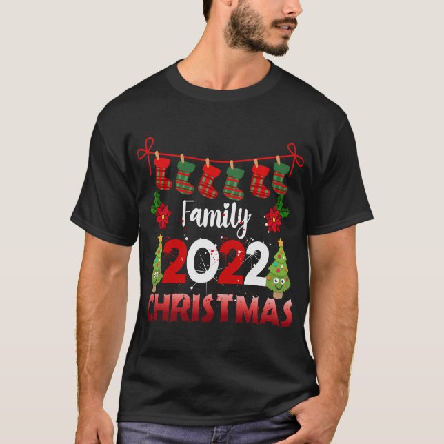 Camiseta Navidades de Familia 2022 (Anverso)