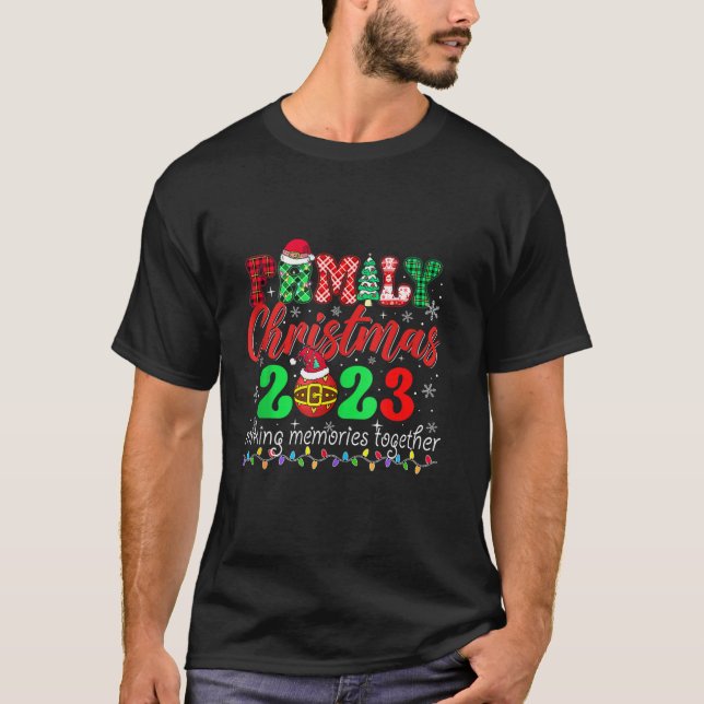 Camiseta Navidades de familia 2023 Competición con Squad Sa (Anverso)
