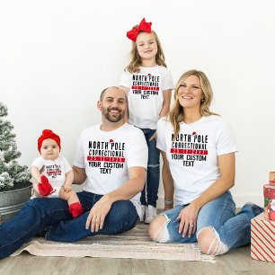 Camiseta Navidades de familia con correspondencia correccio
