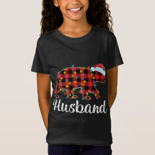 Camiseta Navidades de familia con juego de búfalos y marido