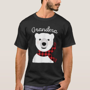 Camiseta Navidades de familia con regalo de oso para la abu