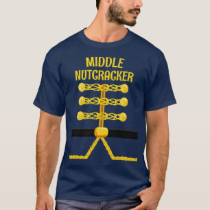 Camiseta Navidades de familia de usuarios de nueces mediano