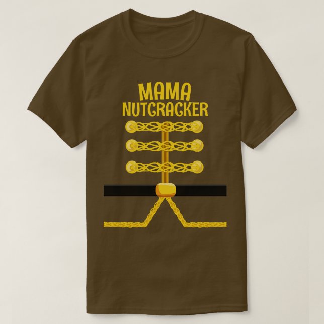 Camiseta Navidades de familia MAMA Nutcracker Matemple (Diseño del anverso)