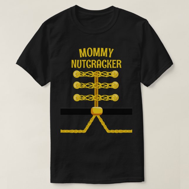 Camiseta Navidades de familia MOMMY Nutcracker (Diseño del anverso)
