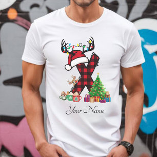Camiseta Navidades de familia monogramados personalizan con