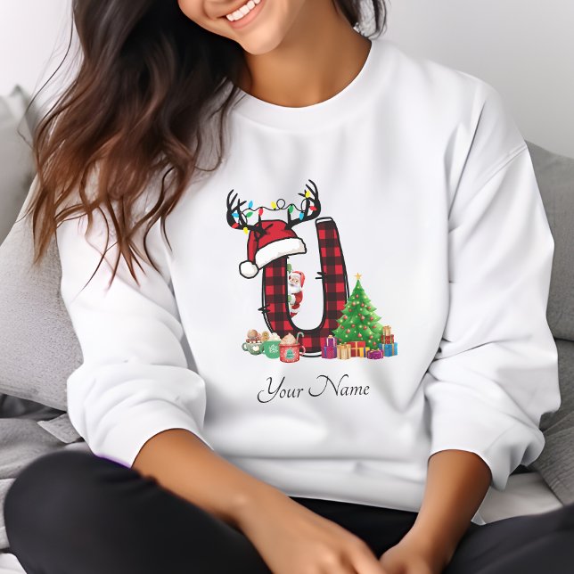 Camiseta Navidades de familia monogramados personalizan con (Subido por el creador)