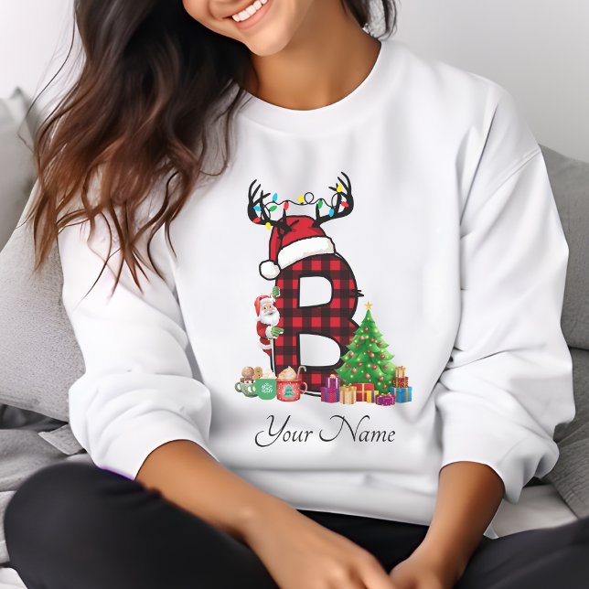 Camiseta Navidades de familia monogramados personalizan con (Subido por el creador)