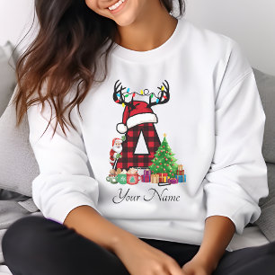 Camiseta Navidades de familia monogramados personalizan con