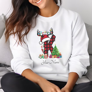 Camiseta Navidades de familia monogramados personalizan con