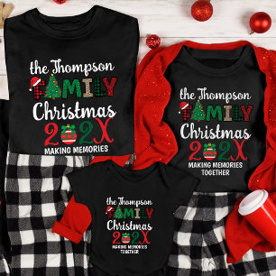 Camiseta Navidades de familia personalizado juntos Recuerdo