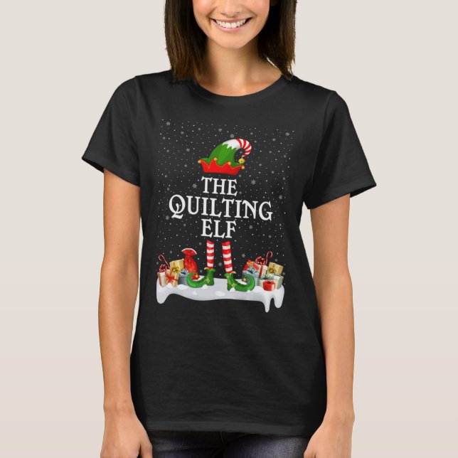 Camiseta Navidades De Familia Que Coinciden Con El Elf De Q (Anverso)