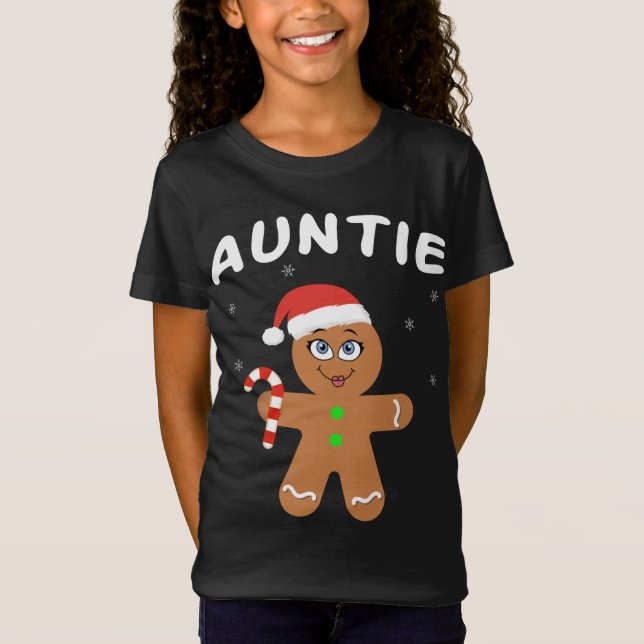 Camiseta Navidades De Familia Que Coinciden Con La Tía De G (Anverso)