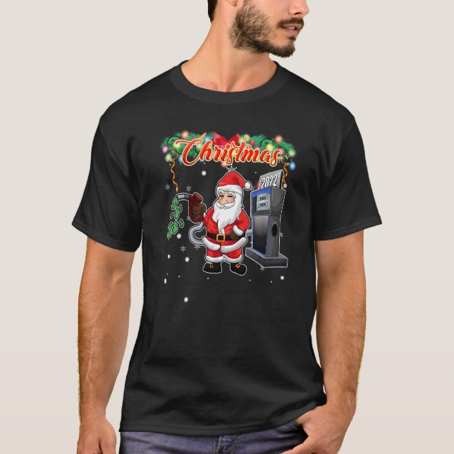 Camiseta Navidades de familia se siembran gas caro (Anverso)