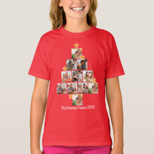 Camiseta Navidades de familias divertidas personalizadas 11