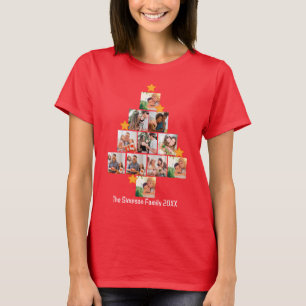 Camiseta Navidades de familias divertidas personalizadas 11