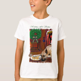 Camiseta Navidades de Fawn Great Dane