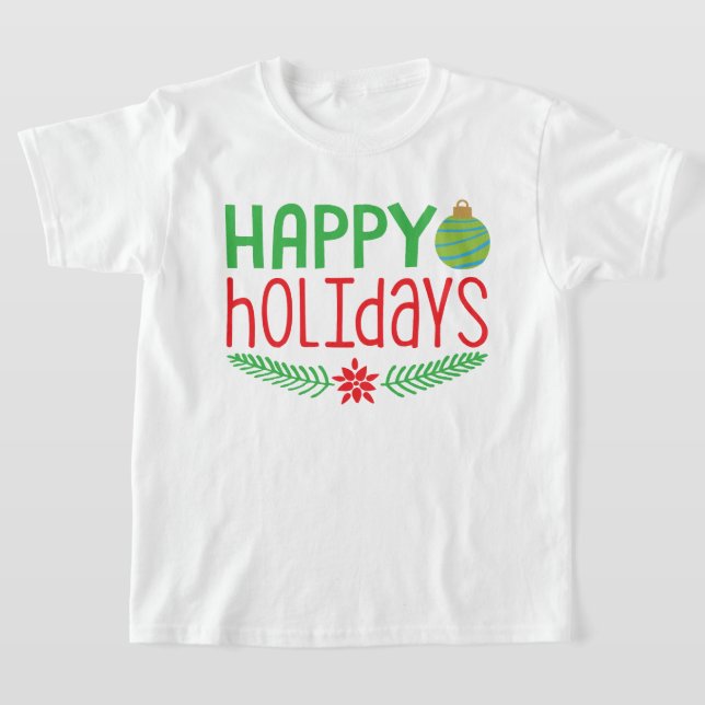 Camiseta Navidades de Felices Fiestas (Distribución)