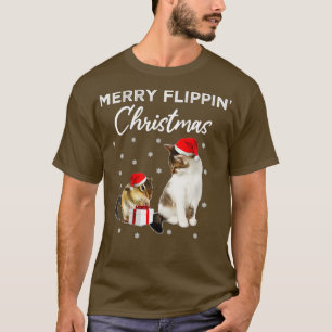 Camiseta Navidades de Feliz Flippin regalo de navidades gra